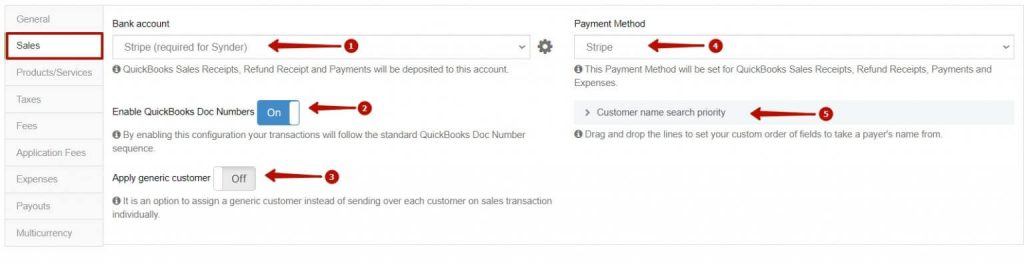 Customer data quickbooks, Synder Sync: Stripe sales management