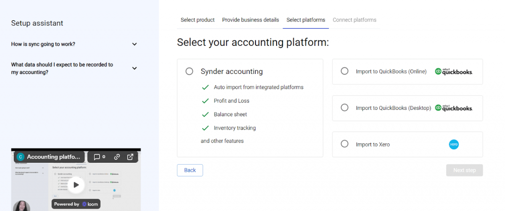 Synder: Daily Summary Sync example 4