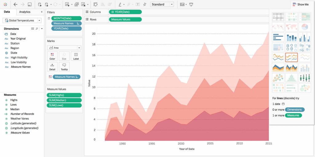 Tableau - business intelIntelligence tools