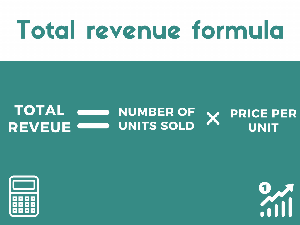 revenue formula, how to calculate total revenue