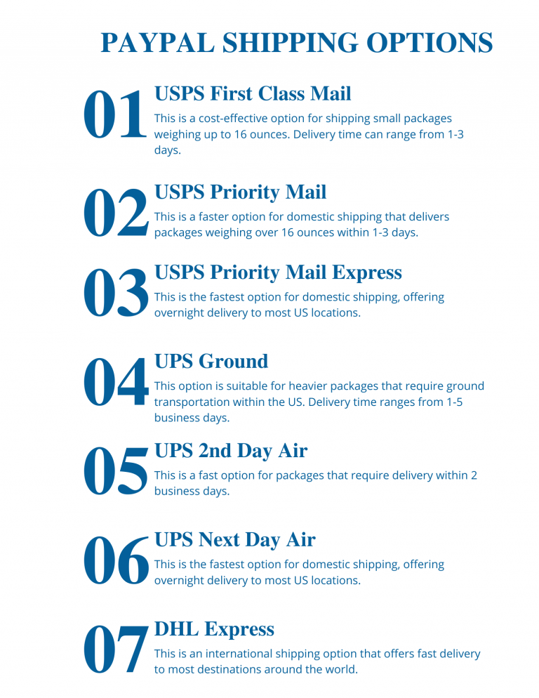 PayPal Shipping Best Practices For Shipping Items With PayPal With Ease