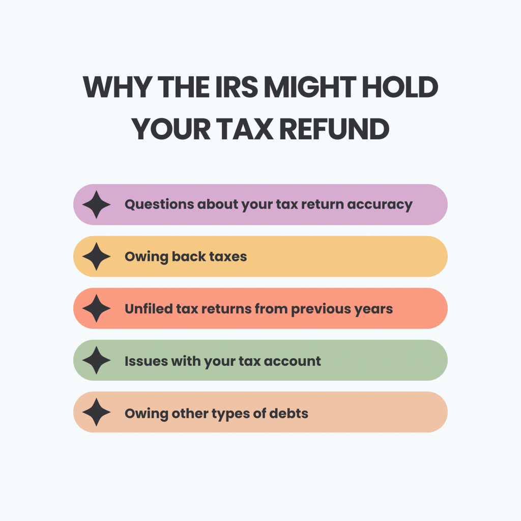 Why the IRS Might Hold Your Tax Refund