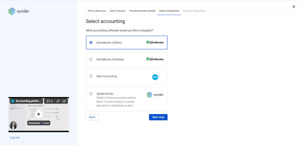 eBay QuickBooks Online connection via Synder