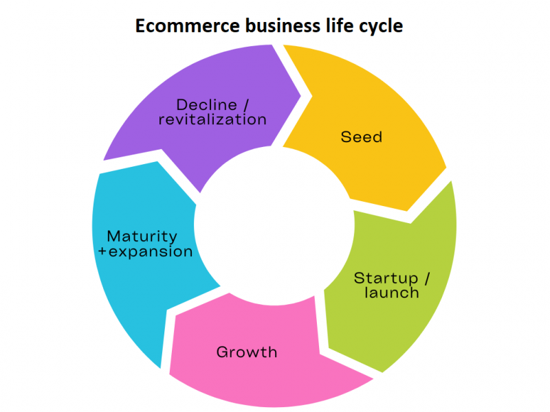 Ecommerce Business Life Cycle: From Launch to Growth and Beyond