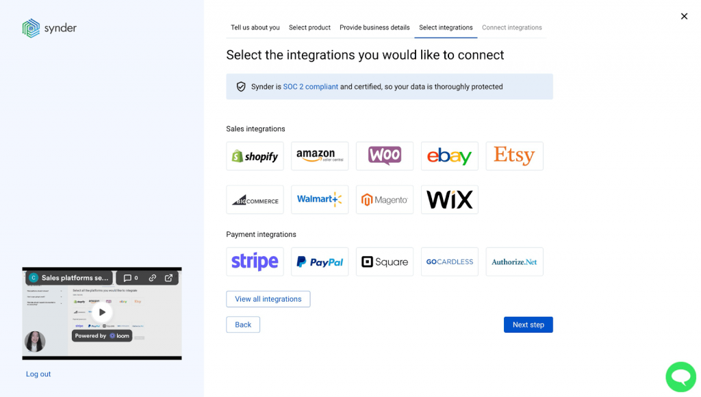 Accounting software integration with Synder: connecting payment and ecommerce platforms