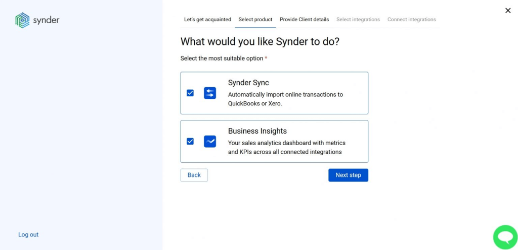 Synder Sync and Business Insights