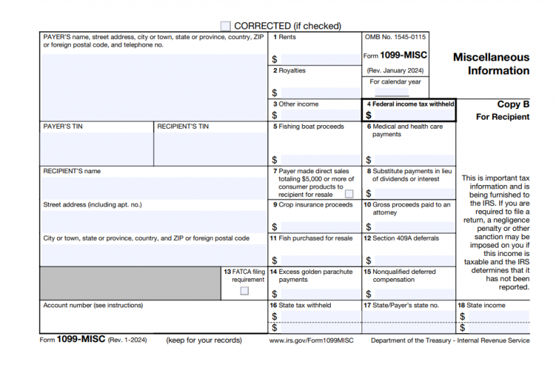 1099-MISC Instructions: A Guide to 1099 MISC Form and Instructions