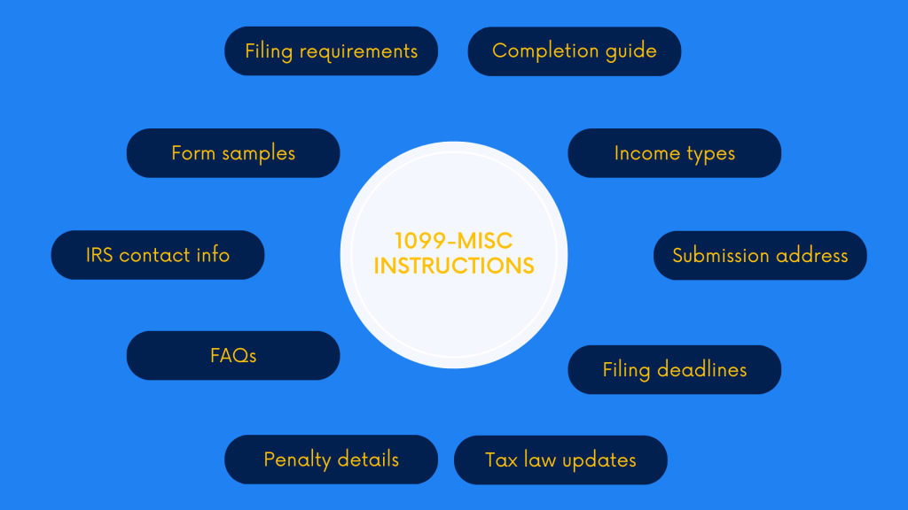 1099-MISC instructions