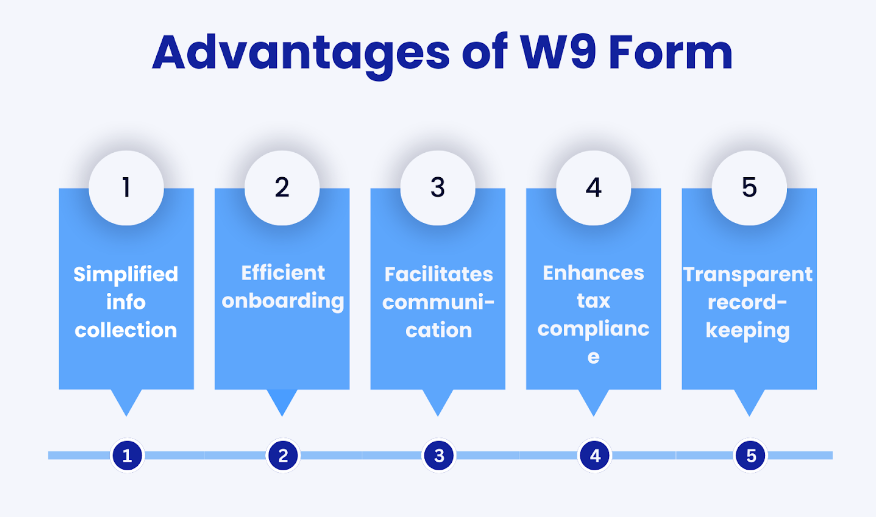 Advantages of W9 Form