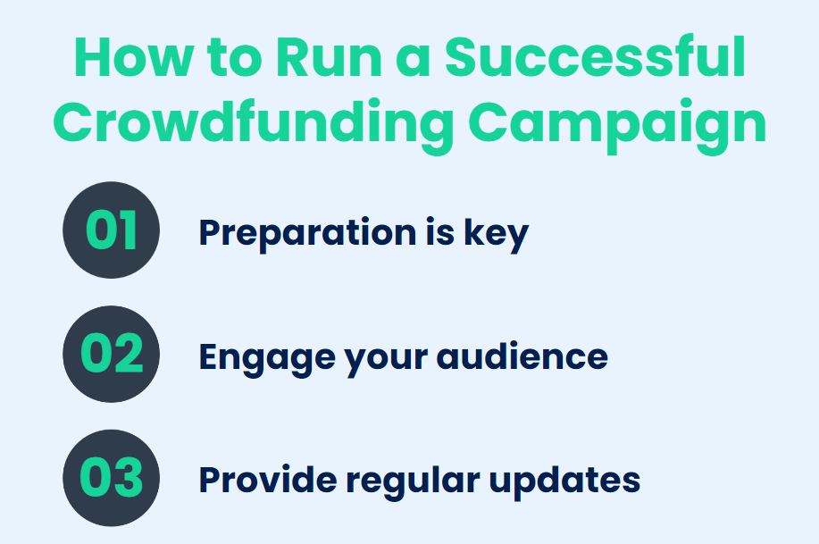 How to run a successful crowdfunding campaign
