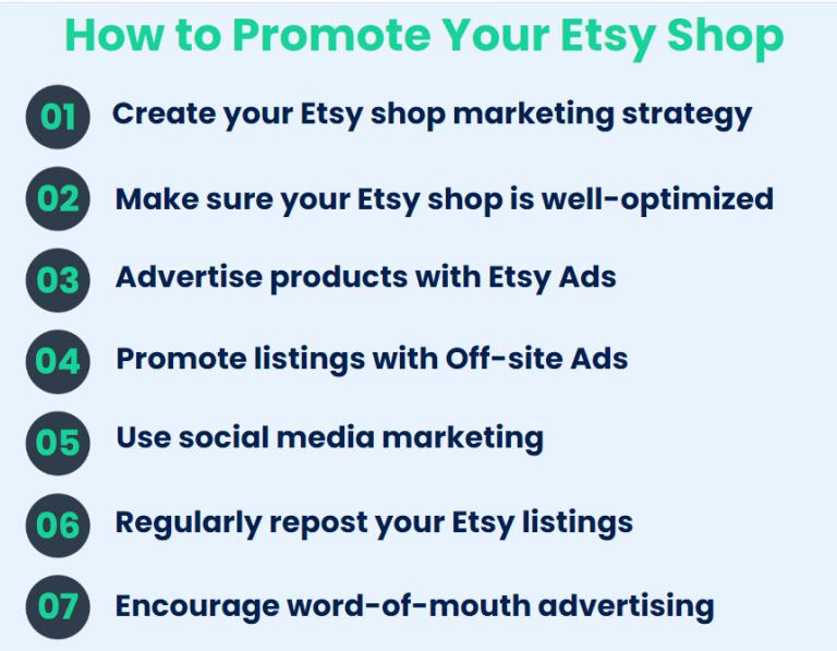 How to Promote Etsy Shop Optimize and Advertise Your Etsy Store