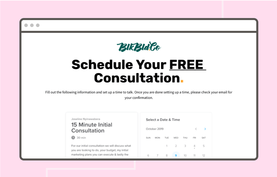 Consultation offers