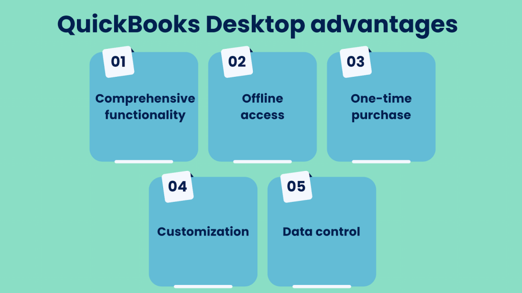 Benefits of QuickBooks Desktop