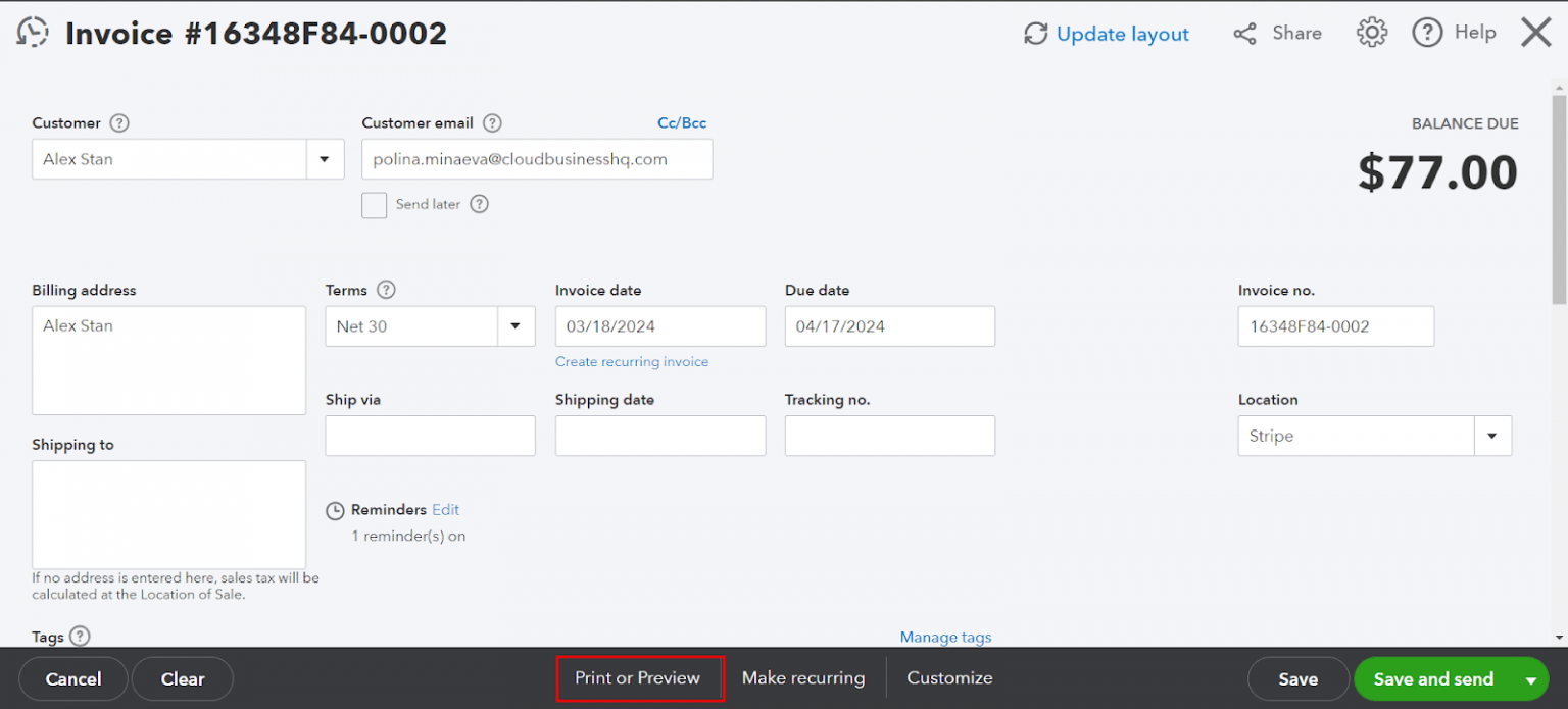 How to Edit Invoice Template in QuickBooks Improve Your Brand Image