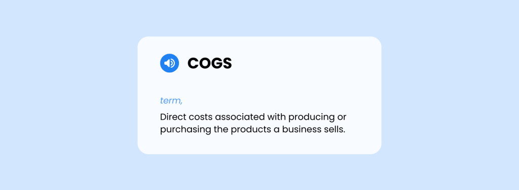COGS definition