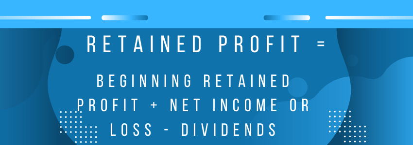 How to figure out retained earnings