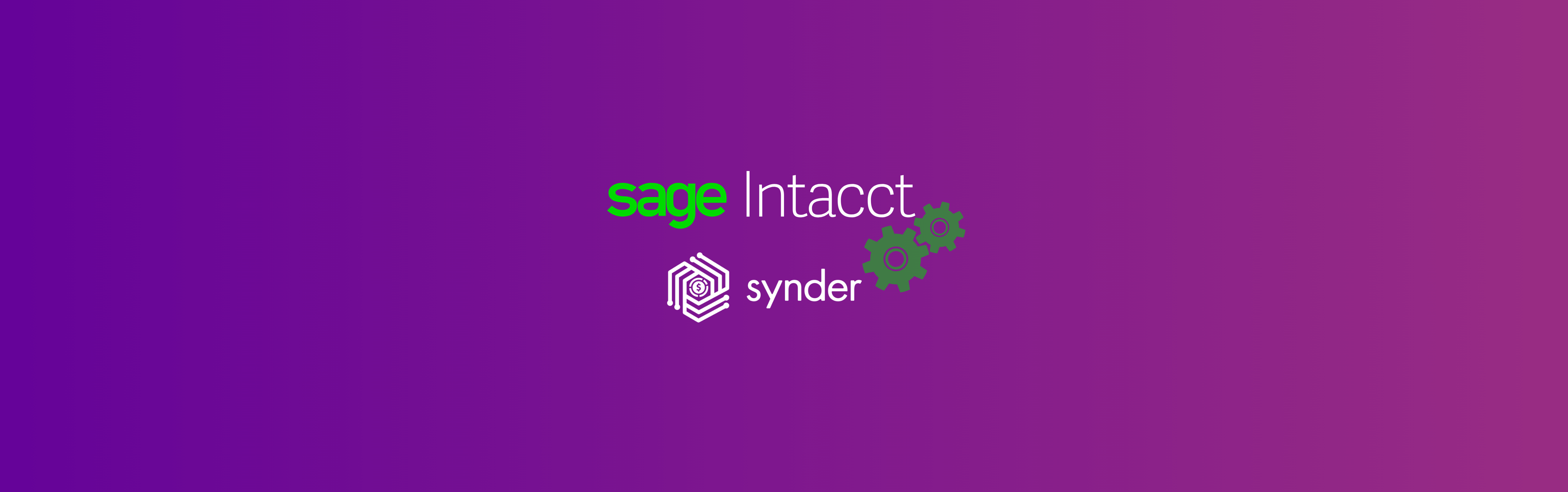 Synder and Sage Intacct: Integration to Drive Business Growth