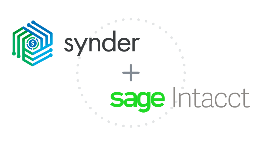 Synder integration with Sage Intacct: Synder Sage Intacct accounting integration