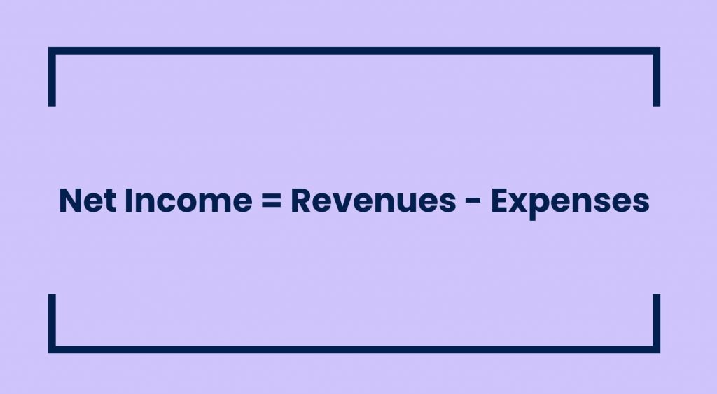 Net income formula