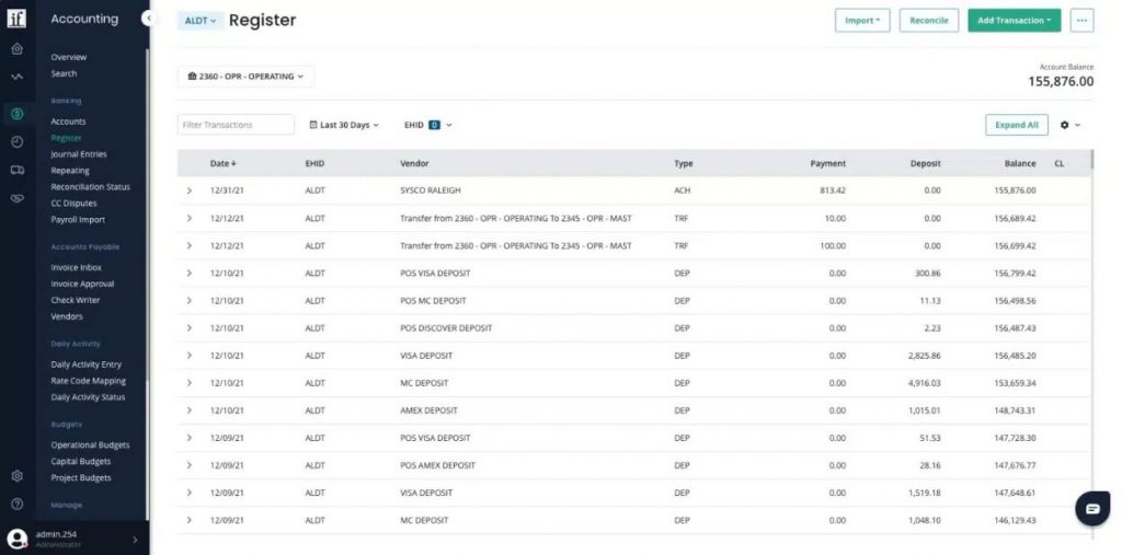 Inn-Flow interface