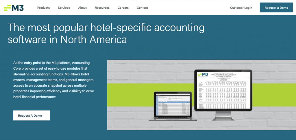 M3 accounting website