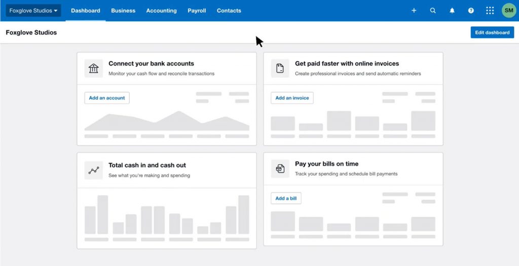 xero interface