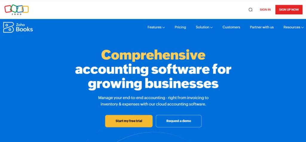 Zoho Books
