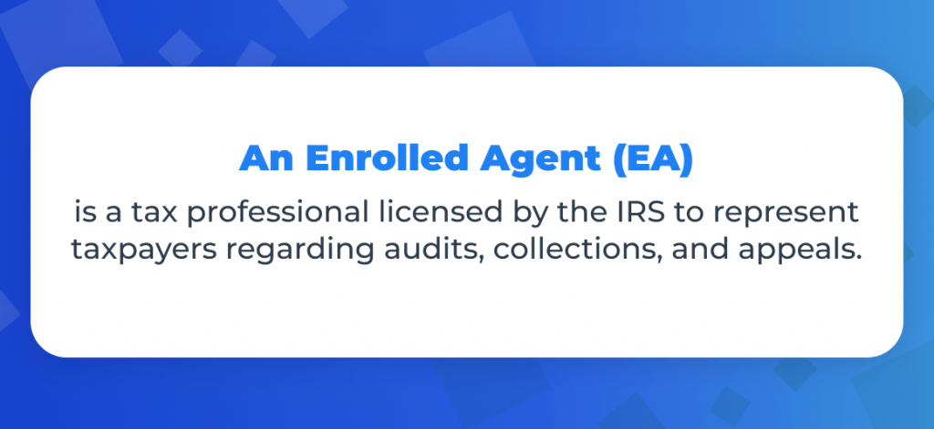 What is an enrolled agent?