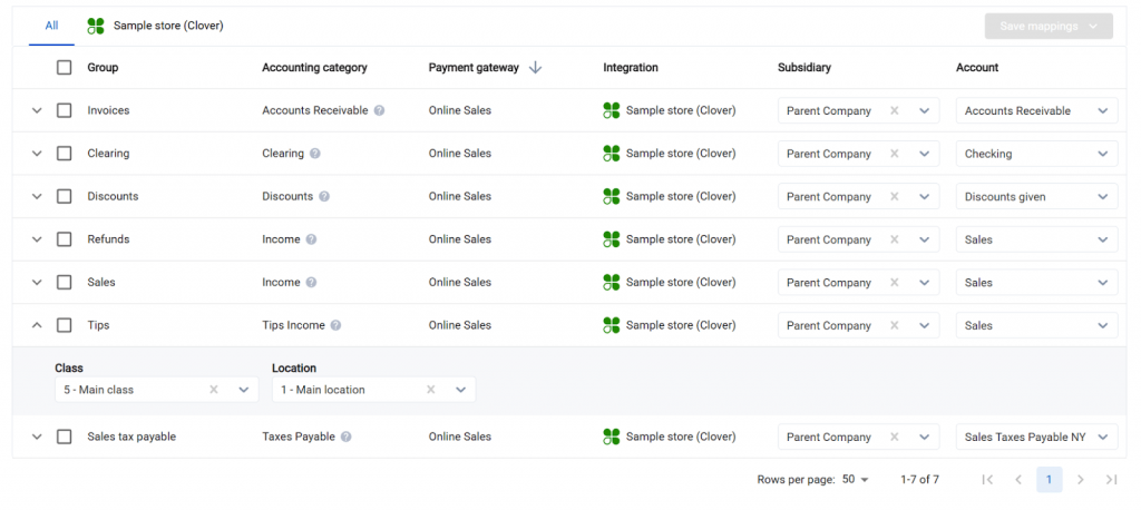 Adding location and class tracking in Synder