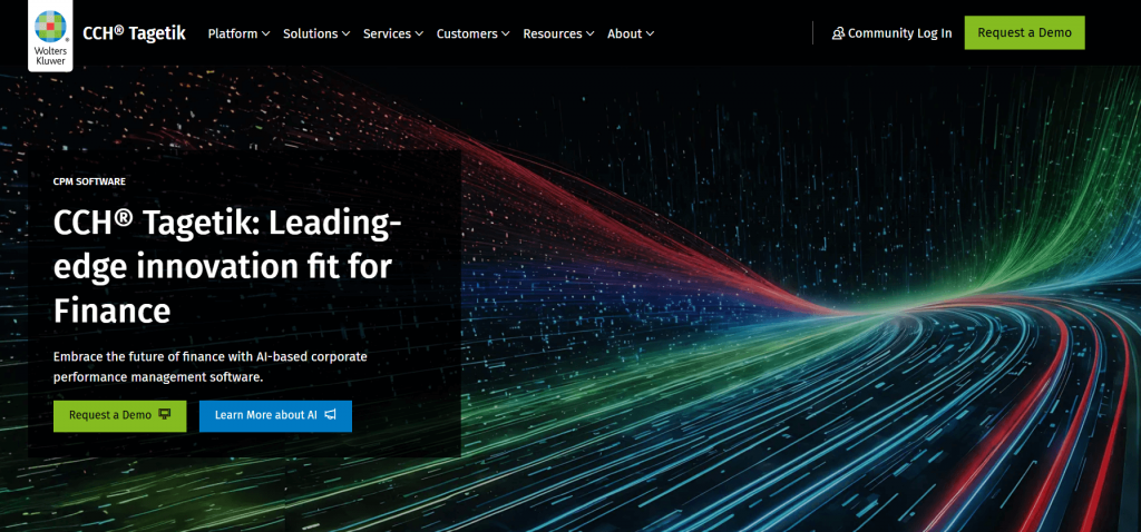 CCH Tagetik accounting software