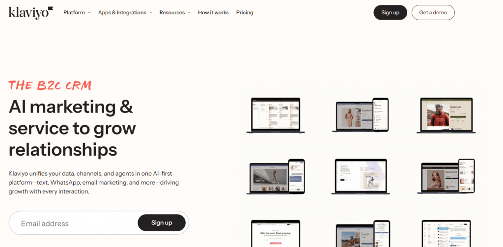 Klaviyo marketing automation