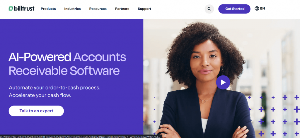 Billtrust accounts receivable platform