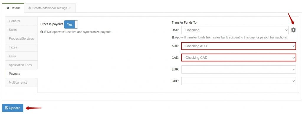 Xero multicurrency payouts
