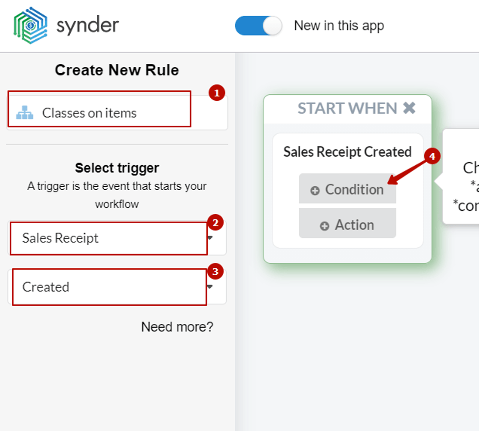Synder UI - how to edit settings for rules