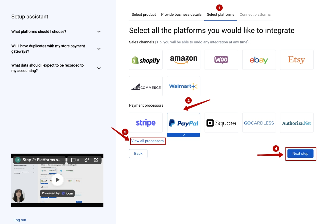 How to Connect Your Paypal to QuickBooks Online via Synder