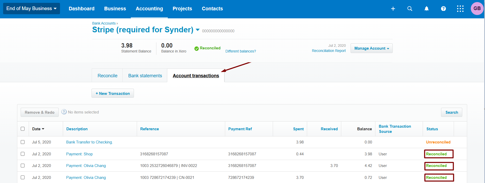 Automatic Xero Bank Reconciliation Feature: How to reconcile in Xero